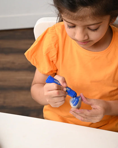 Paint Pop Classic Quick Dry Paint Sticks-Pack Of 6-Non-Toxic & Mess Free-Art & Craft Kit-18M+