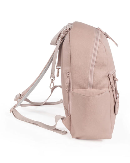 Pasito a Pasito Yummi Diaper Backpack-With Changing Mat & Stroller Hooks-Rose Pink