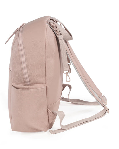 Pasito a Pasito Yummi Diaper Backpack-With Changing Mat & Stroller Hooks-Rose Pink