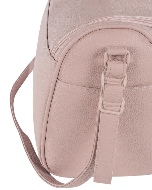 Pasito a Pasito Yummi Diaper Bag-With Changing Mat & Stroller Hooks-Rose Pink