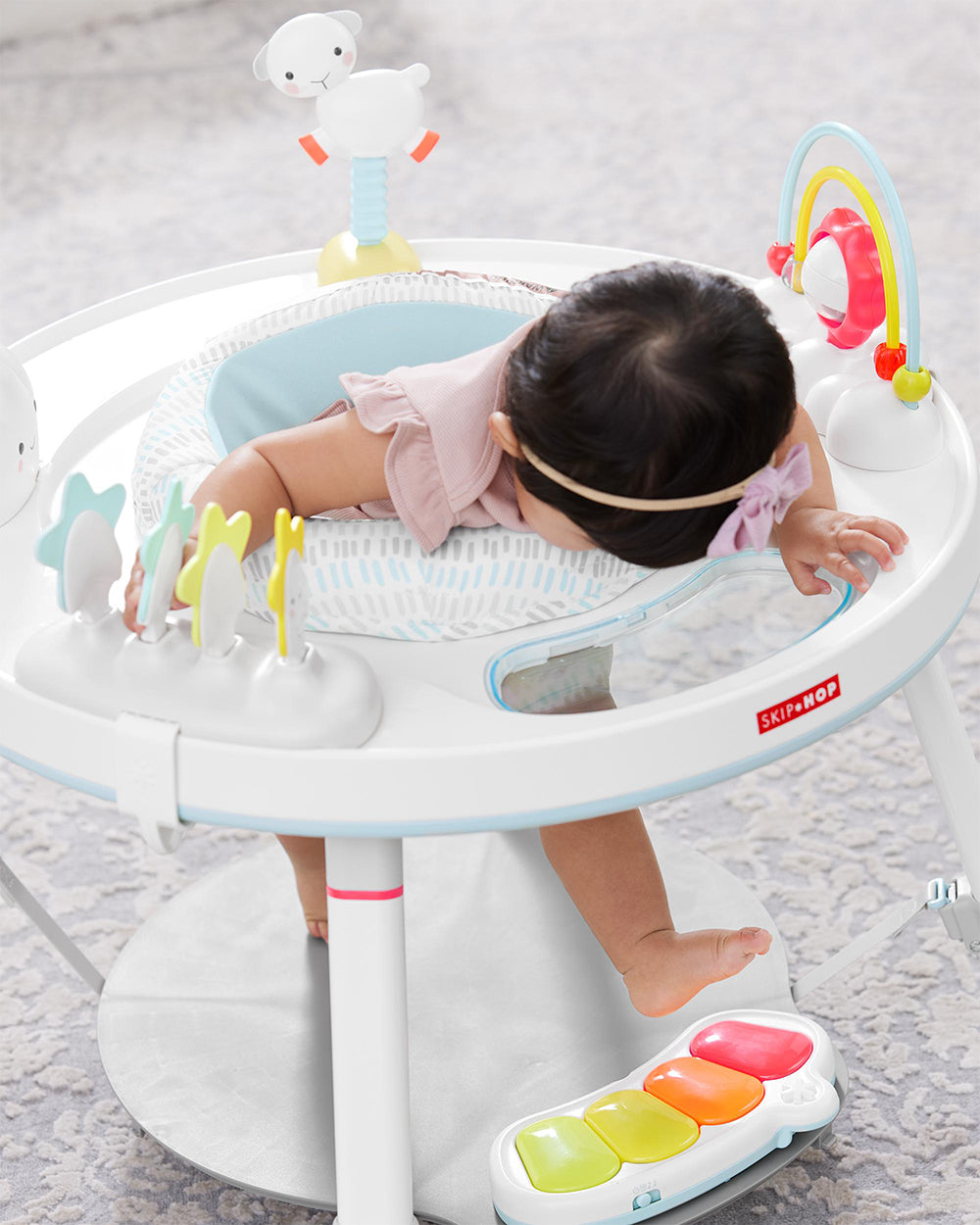 Skip Hop Silver Lining Cloud 3 Stage Activity Center-Musical Light