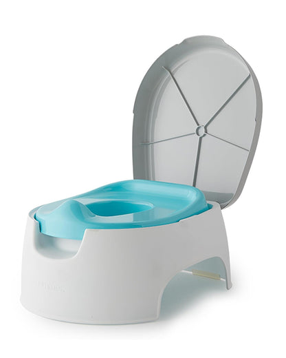 Summer Infant 2 in 1  Step-up Baby Potty Seat-Step Stool-With Splash Guard-18 to 48M-Blue