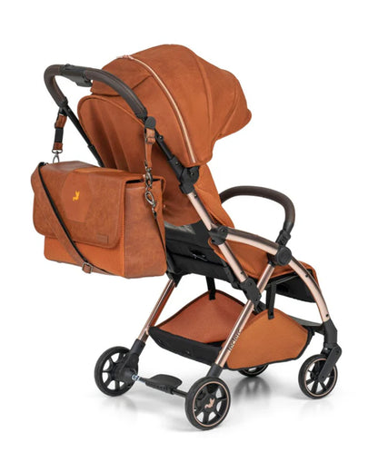 Leclerc Hexagon Ligthweight Baby Stroller & Diaper Bag-Air Cabin Friendly-Flat Reclining Seat-One Touch Fold-Includes Travel Bag-2 Years Warranty-for 6M to 5Y (Upto 22Kg)-Heritage Sport