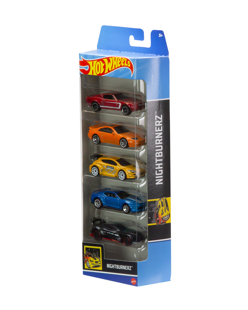 Hot Wheels Diecast Free Wheel Toy-Pack Of 5-Improves Motor Skills