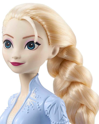 Disney Frozen Elsa Posable Fashion Doll With Signature Clothing And Accessories Inspired From Frozen 2 Movie-Promotes Role Play-Doll & Doll Houses-12M+