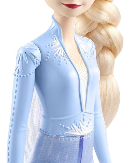 Disney Frozen Elsa Posable Fashion Doll With Signature Clothing And Accessories Inspired From Frozen 2 Movie-Promotes Role Play-Doll & Doll Houses-12M+