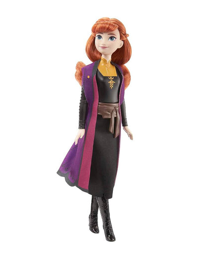 Disney Frozen Anna Posable Fashion Doll With Signature Clothing And Accessories Inspired From Frozen 2 Movie-Promotes Role Play-Doll & Doll Houses-12M+