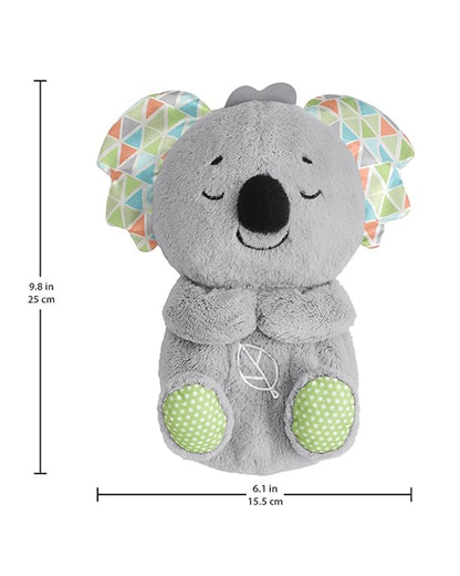 Fisher-Price Soothe n Snuggle Koala-Gentle Music & Sounds-Volume Control-Musical Soft Toy-6M+