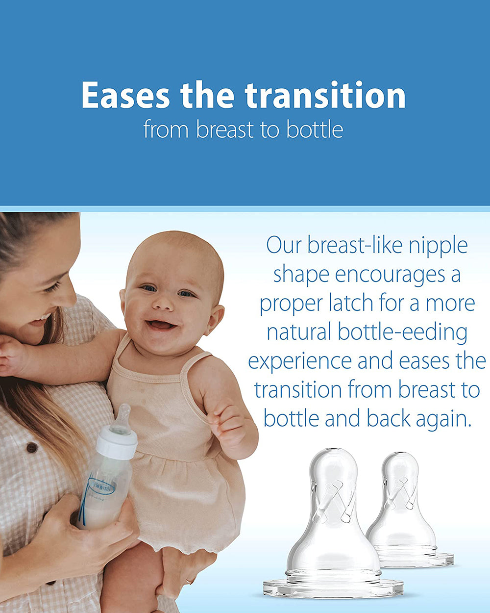 Brown's Natural Flow Narrow Nipple-Preemie Flow-Anti Colic