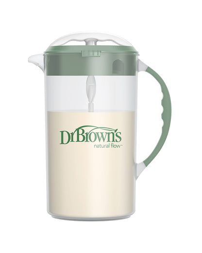 Dr. Brown's Formula Mixing Pitcher-Olive-Easy Pour Spout-1000 ml