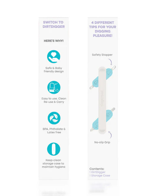 Tinycrawl DirtDigger Baby Grooming Kit-With Protection Case-Blue