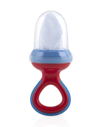 Nuby The Nibbler-With Hygienic Cover-Detachable Net-Red-For Infants