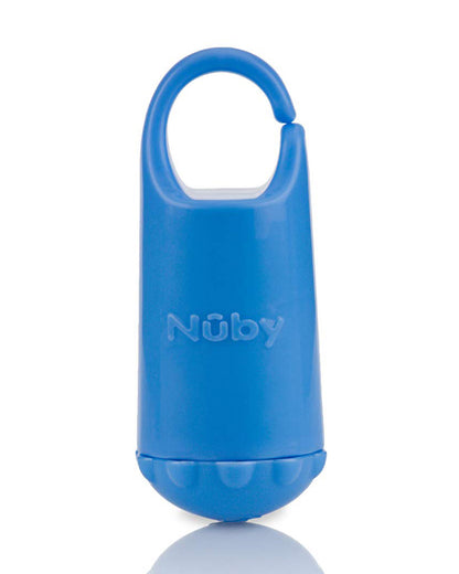 Nuby Tie N' Toss Baby Diaper Disposable Bags & Dispenser-Odor Controlling Scent-Blue