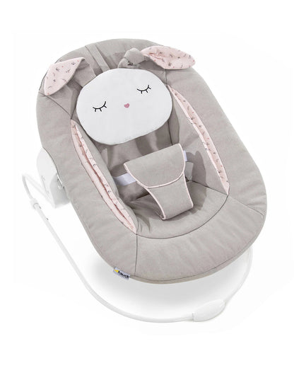 Hauck Alpha Baby Bouncer-With High Chair Module-Side Padding and Removable Cushion-For Infants-Beige Bloom-Extra 5% Off – duckduckbaby