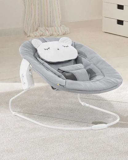 hauck alpha bouncer 2 in 1 review Hauck Alpha Baby Bouncer-With High Chair Module-Side Padding and Removable Cushion-For Infants-Light Grey-Extra 5% Off – duckduckbaby