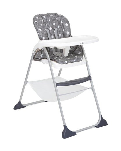 Joie Mimzy Snacker Baby High Chair-One Hand Quick Compact Fold-Streamlined Design-6M to 3Y (Upto 15Kg)-Twinkle Linen