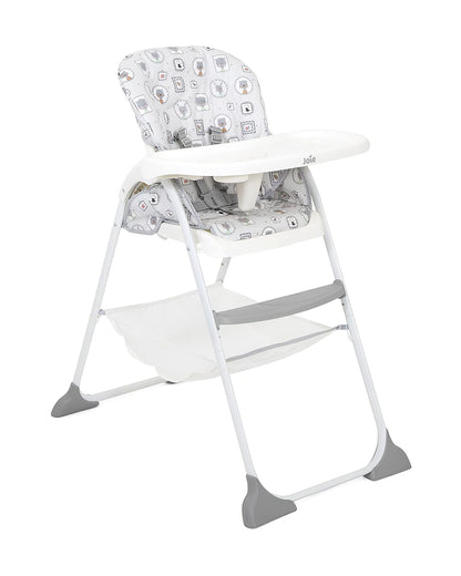 Joie Mimzy Snacker Baby High Chair-One Hand Quick Compact Fold-Streamlined Design-6M to 3Y (Upto 15Kg)-Portrait