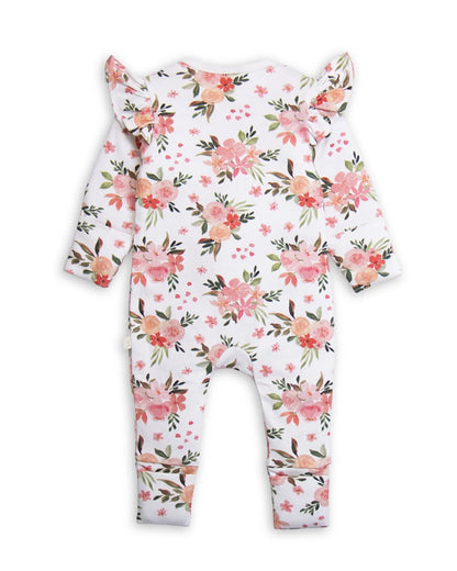 Tiny Twig Multicolor Onesie-Winter Bouquet-Organic Cotton-For Infants