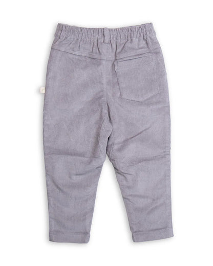 Tiny Twig Lilac Trousers-Drizzle-Corduroy-For Infants