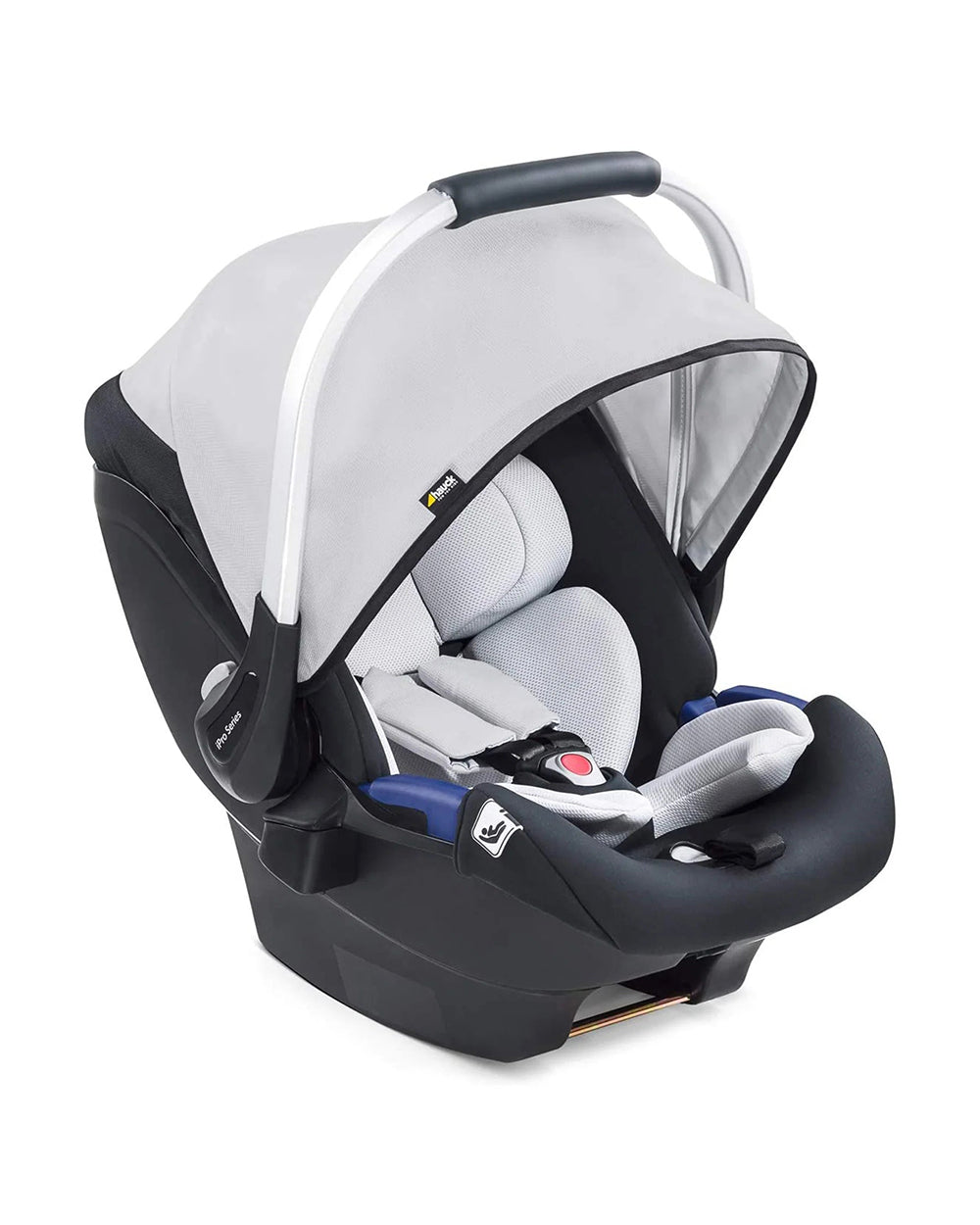 Hauck iPro Baby Car Seat Rear Facing With Side Impact Protection 0 to 9M Upto 13Kg Lunar Extra 5 Off duckduckbaby