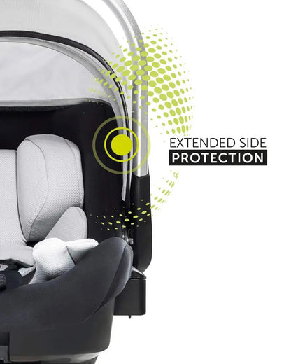 Hauck iPro Baby Car Seat-Rear Facing-With Side Impact Protection-For 0 to 9M (Upto 13Kg)-Lunar