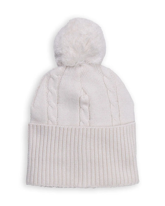 Tiny Twig White Cap-Snow White-Organic Cotton-For Infants