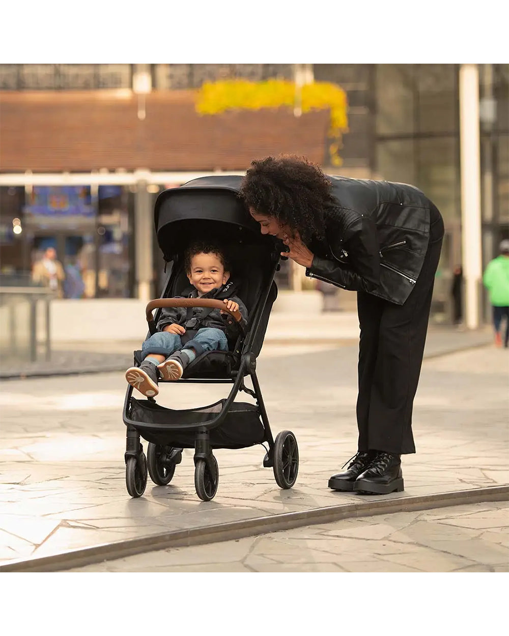 Nuna TRVL LX Cabin Friendly Stroller-Thunder-Extra 5% Off
