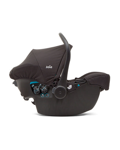 Joie Juva Baby Car Seat-Rear Facing-Airline Certified-Lightweight-For 0 to 1Y (Upto 13Kg)-Black Ink