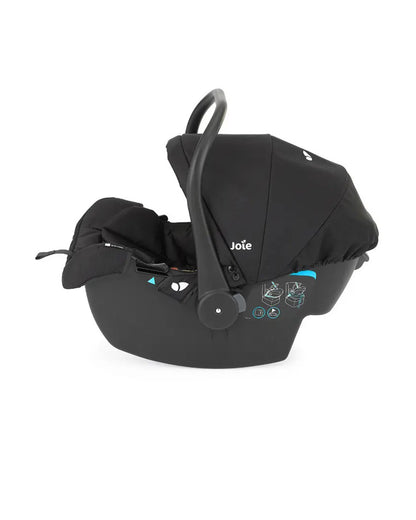 Joie Juva Baby Car Seat-Rear Facing-Airline Certified-Lightweight-For 0 to 1Y (Upto 13Kg)-Black Ink