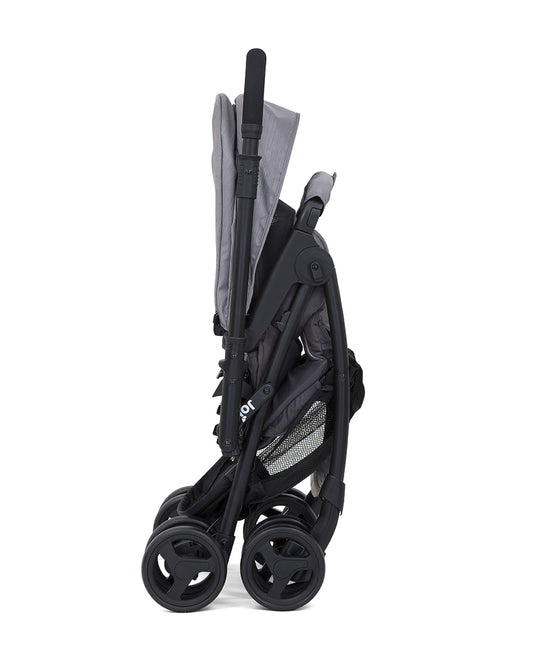 Joie Mirus Lightweight Baby Stroller-One Hand Fold-Reversible Handle-Pram for 0 to 3Y (Upto 15Kg)-Dark Pewter