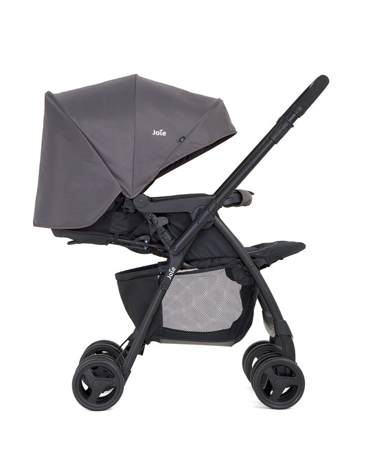 Joie Mirus Lightweight Baby Stroller-One Hand Fold-Reversible Handle-Pram for 0 to 3Y (Upto 15Kg)-Ember