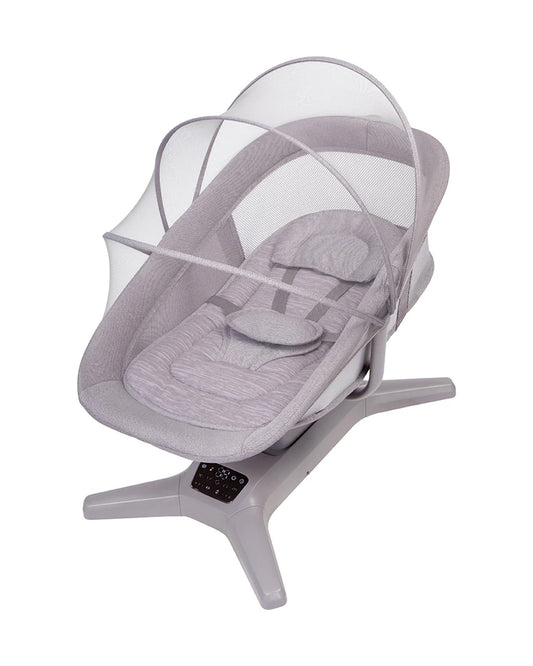 Mastela X-Multi-Motion Baby Cradle-With Touch Panel & Safety Belt-With Lounger/Seat Mode-Rocking Chair-Pink-0 to 36M