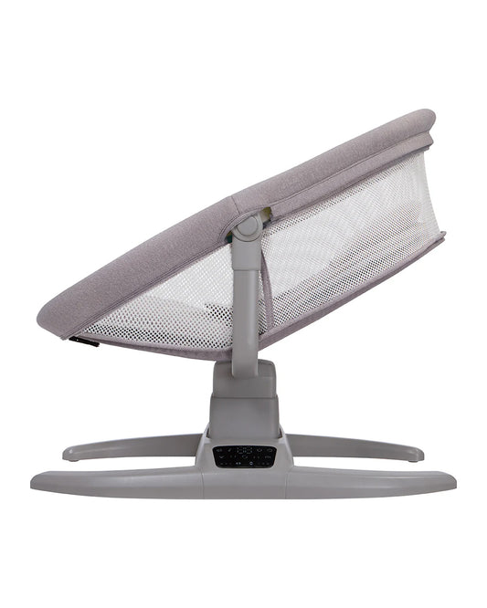 Mastela H-Multi-Motion Baby Cradle-With Touch Panel & Safety Belt-With Bed/Seat Mode & Mosquito Net-Shaker-Grey-0 to 36M