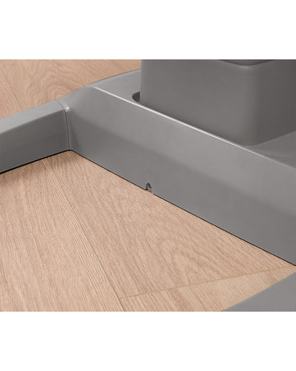 Mastela H-Multi-Motion Baby Cradle-With Touch Panel & Safety Belt-With Bed/Seat Mode & Mosquito Net-Shaker-Dark Grey-0 to 36M