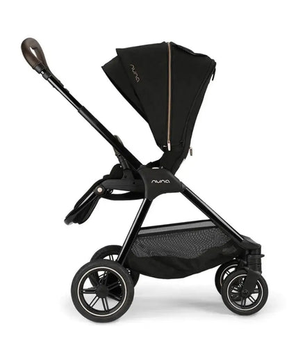 Nuna TRIV Next Baby Stroller-With Cup Holder-One Hand Fold-Includes Rain Cover & Post Adaptors-2 Years Warranty-Pram for 0 to 4Y (Upto 22Kg)-Riveted