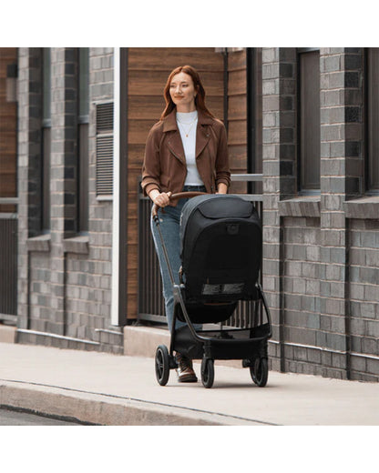 Nuna TRIV Next Baby Stroller-With Cup Holder-One Hand Fold-Includes Rain Cover & Post Adaptors-2 Years Warranty-Pram for 0 to 4Y (Upto 22Kg)-Riveted