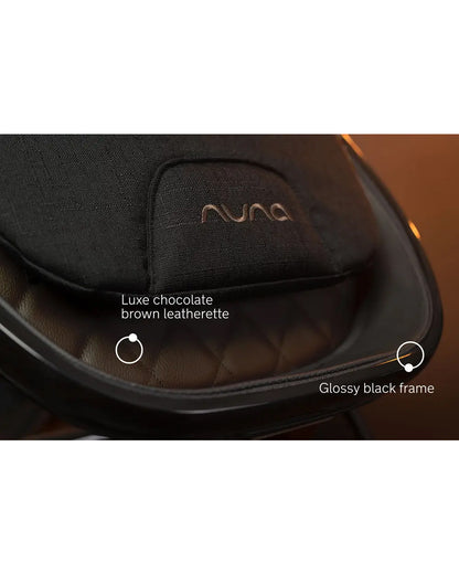 Nuna TRIV Next Baby Stroller-With Cup Holder-One Hand Fold-Includes Rain Cover & Post Adaptors-2 Years Warranty-Pram for 0 to 4Y (Upto 22Kg)-Riveted