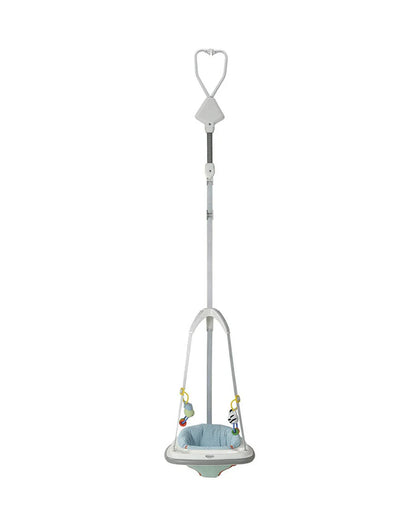 Graco Doorway Bumper Jumper-Easily Attaches To Doorframe-Height Adjustable-With 2 Soft Toys-Upto 11.5 kgs-Caravan