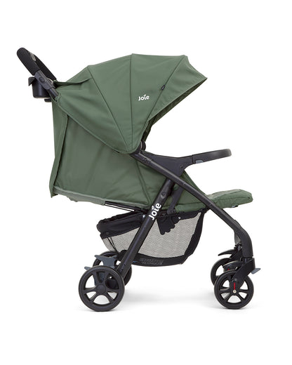 Joie Muze LX Baby Stroller-One Hand Fold-Flat Reclining-Pram for 0 to 3Y (Upto 15Kg)-Laurel