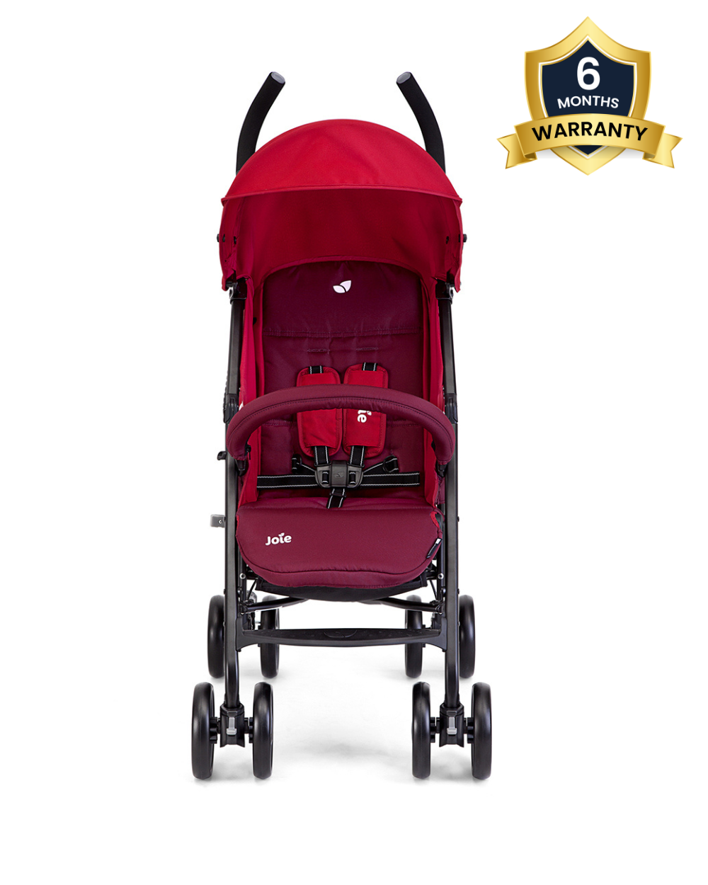 Joie Nitro LX Lightweight Baby Stroller Compact Umbrella Fold Built in Carry Handle Pram for 0 to 3Y Upto 15Kg Cherry Extra 5 Off duckduckbaby
