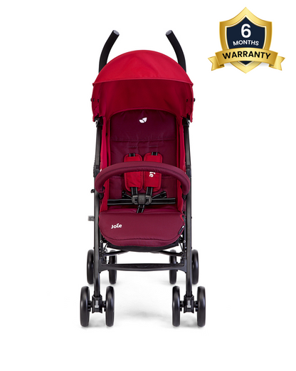 Joie Nitro LX Lightweight Baby Stroller Compact Umbrella Fold Built in Carry Handle Pram for 0 to 3Y Upto 15Kg Cherry Extra 5 Off duckduckbaby