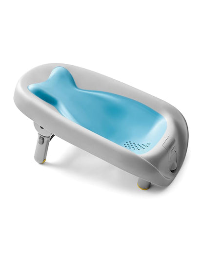 Skip Hop Moby Recline & Rinse Baby Bather-With 2 Position Recline-0 to 6M-Blue