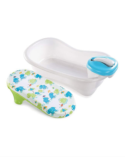 Summer Infant Newborn-To-Toddler Baby Bath Tub-With Shower Centre-0 to 12M-Neutral