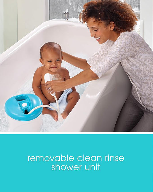 Summer Infant Newborn-To-Toddler Baby Bath Tub-With Shower Centre-0 to 12M-Neutral