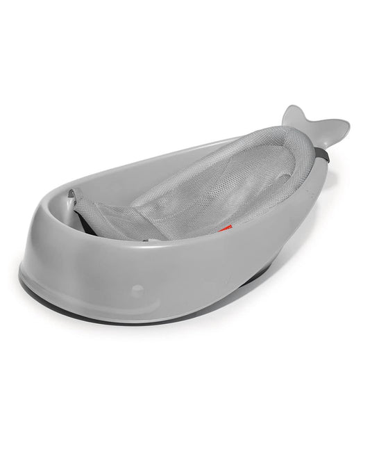 Skip Hop Moby Smart Sling Baby Bath Tub-3-Stage Tub-0 to 36M-Grey