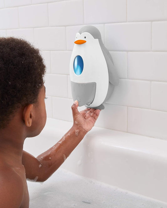 Skip Hop Baby Soap and Sanitizer Dispenser Soap Case-Penguin