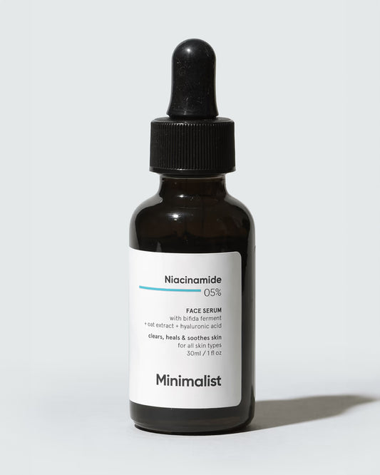 Minimalist 5% Niacinamide Face Serum-Hydrates, Repairs & Soothes Skin-Pregnancy & Breastfeeding Safe