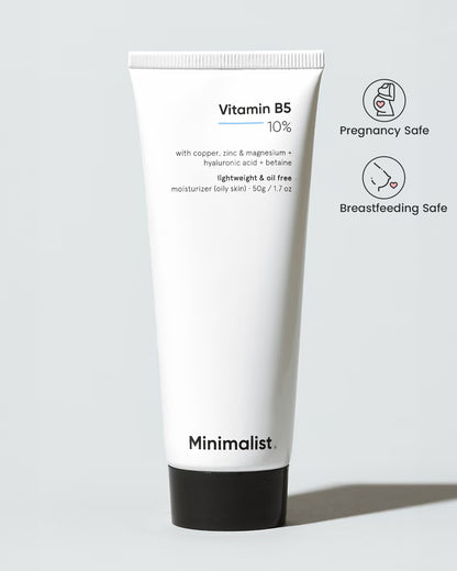 Minimalist 10% Vitamin B5 Face Moisturizer-For Skin Repair & Hydration-Pregnancy & Breastfeeding Safe