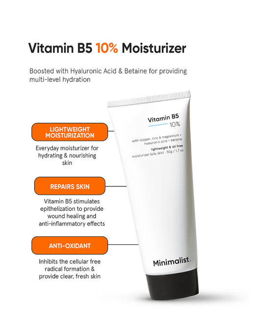 Minimalist Skin Hydration & Restoration Routine-Aquaporin Booster Face Wash+Vitamin B5 Moisturizer+Squalane Face Oil