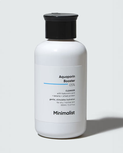 Minimalist 5% Aquaporin Booster Face Wash-For Dry Skin-Hydrates & Soothes Skin-Pregnancy & Breastfeeding Safe